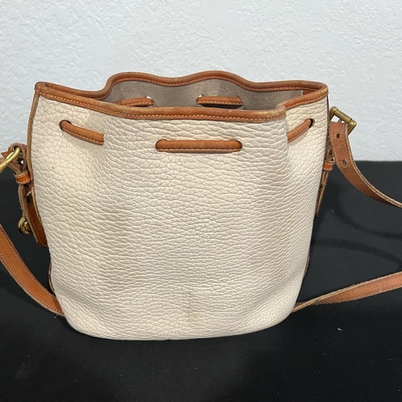 Dooney & Bourke Black and Cream Leather Bags - Picture 11 of 12